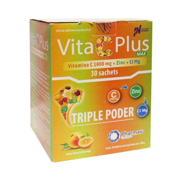 Vita C Plus Max triple polvo.